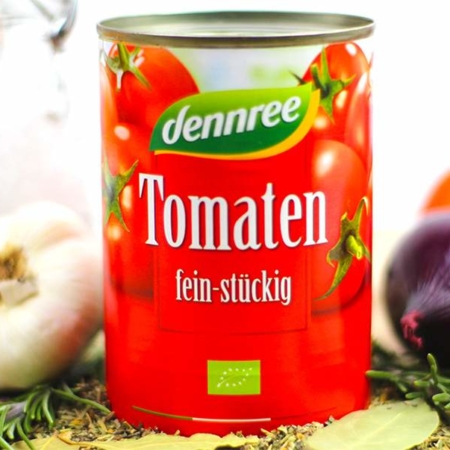 Bio Tomaten fein-stückig