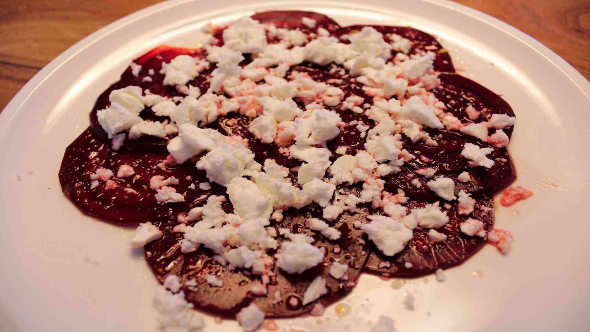 Carpaccio Rote Beete