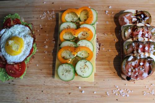 Herzhafte Brotzeit Dreierlei