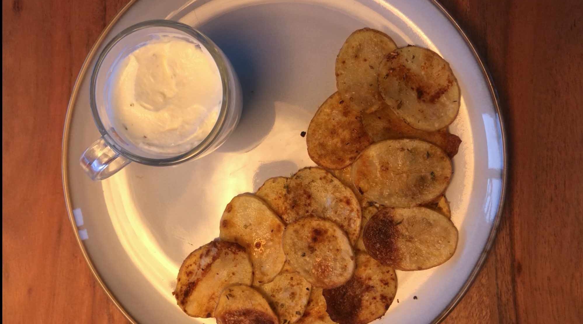 Selbstgemachte Kartoffelchips
