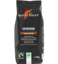 Bio Fairtrade Espresso ganze Bohne