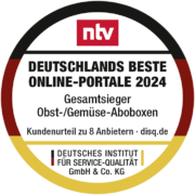 ntv Testsieger 2024: Deutschlands beste Obst- und Gemüse-Aboboxen