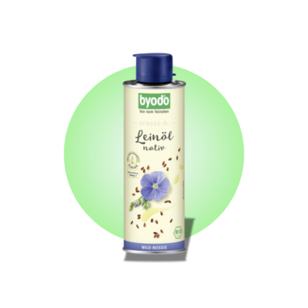 Leinöl nativ (250 ml) byodo